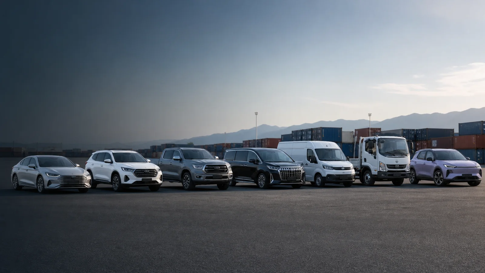 Used Cars by Vehicle Type from China