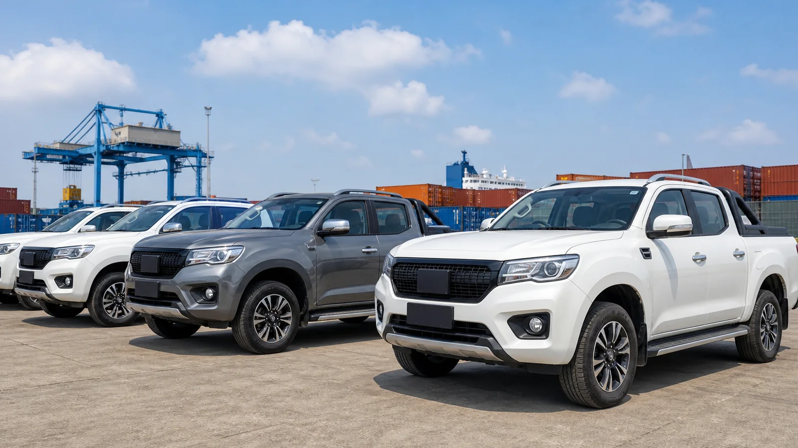 Used pickup truck sourcing for export markets