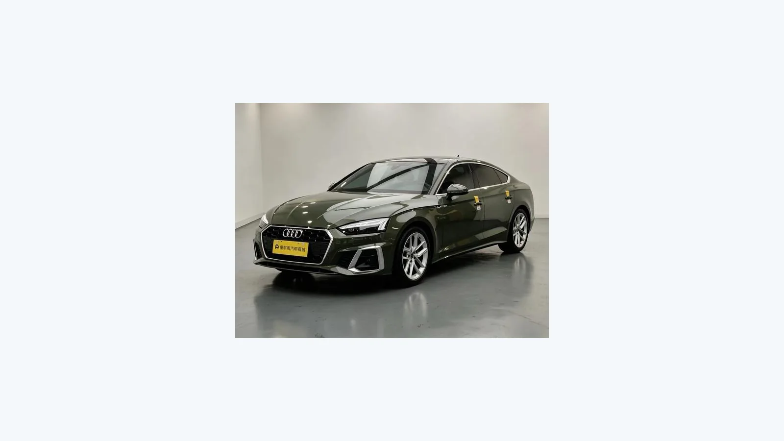 Used Audi A5 Front 45-degree reference for China export