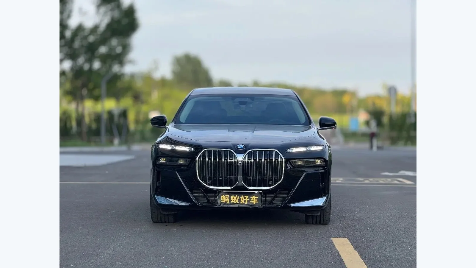 Used BMW 7 Series Front 45-degree reference for China export
