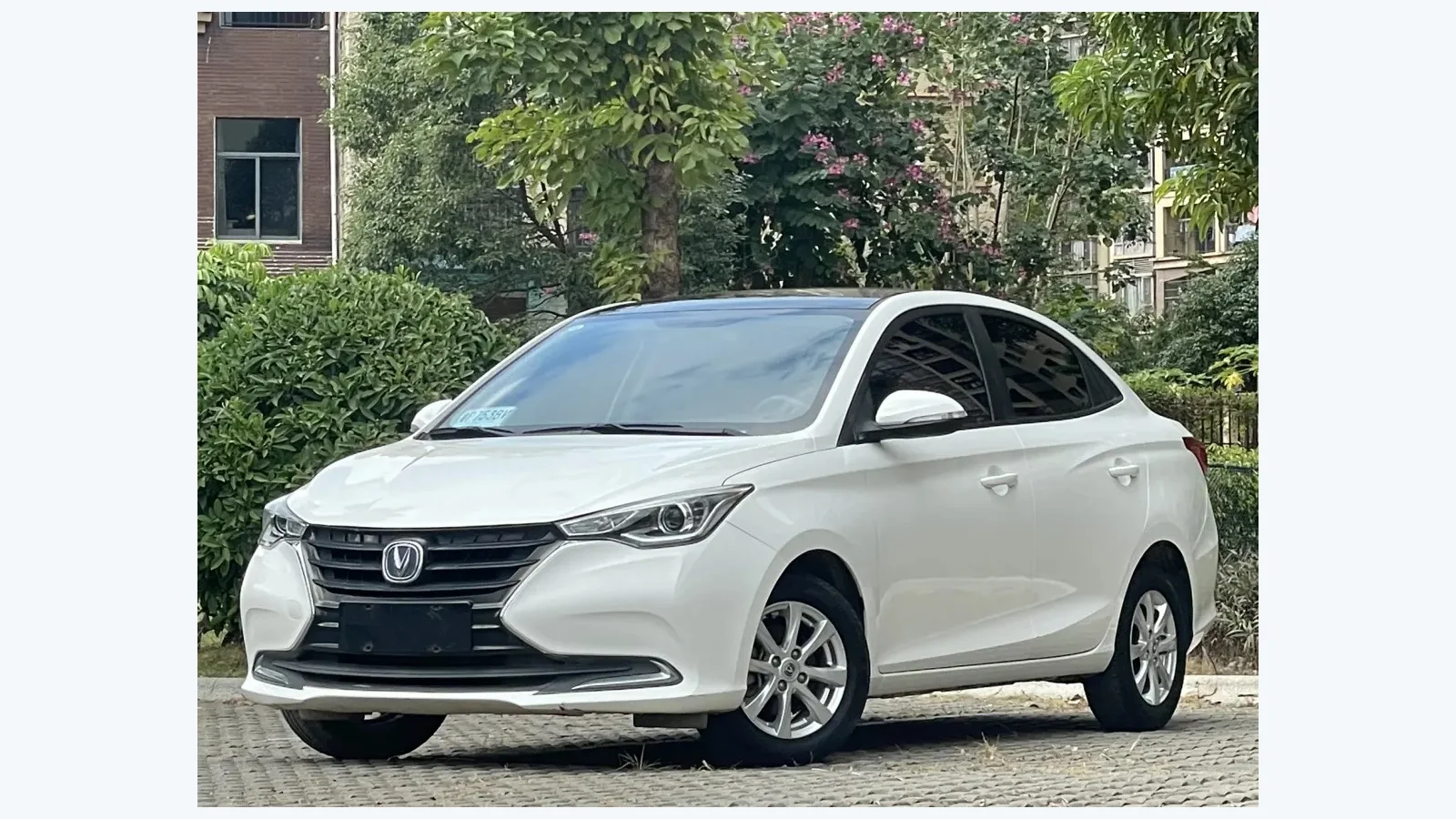 Used Changan Alsvin Front 45-degree reference for China export