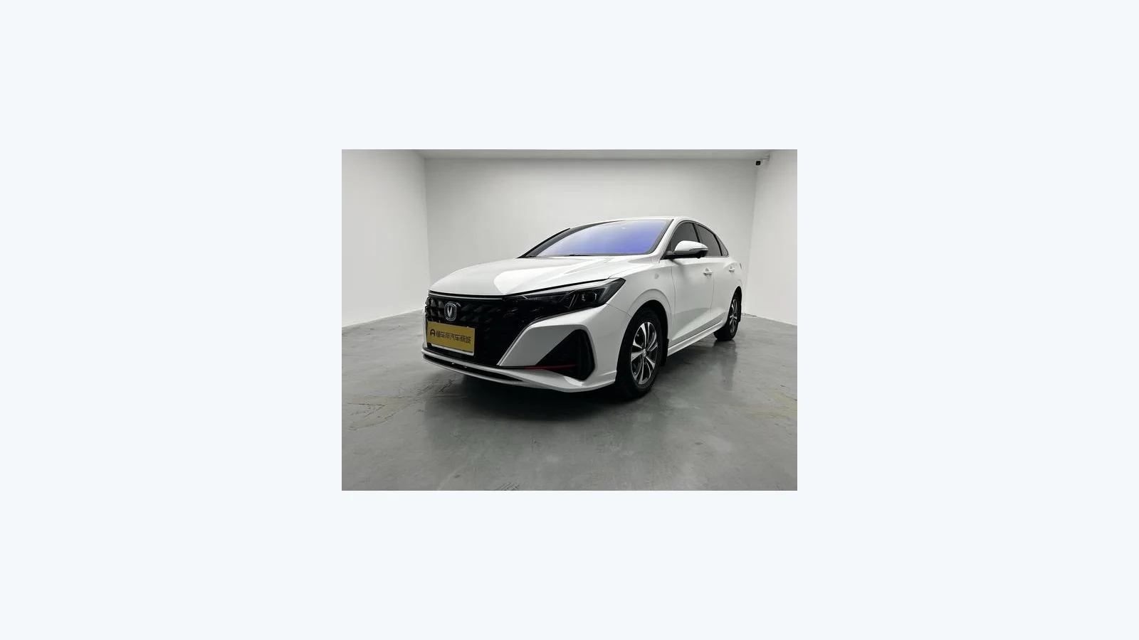 Used Changan Eado Plus Front 45-degree reference for China export