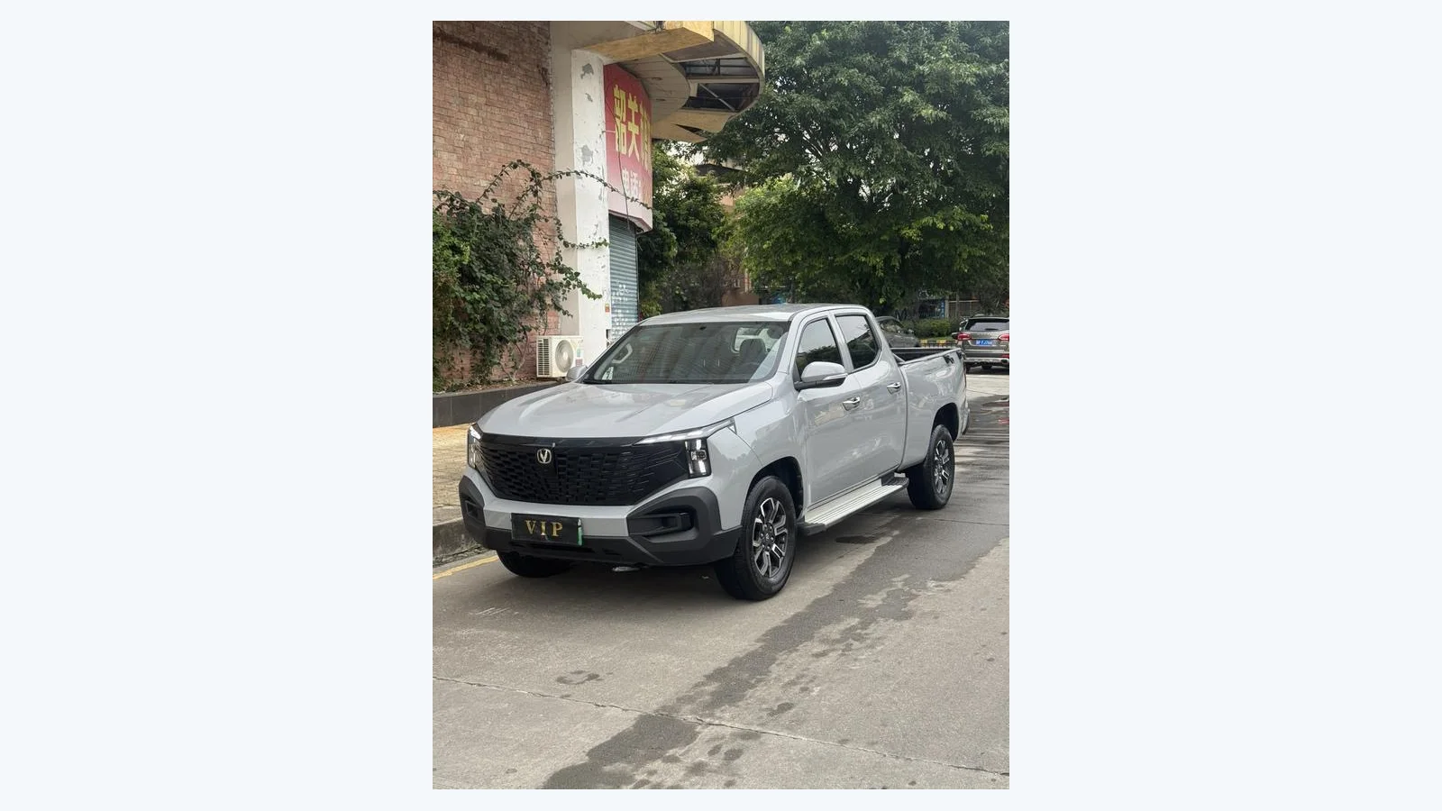 Used Changan Hunter Front 45-degree reference for China export